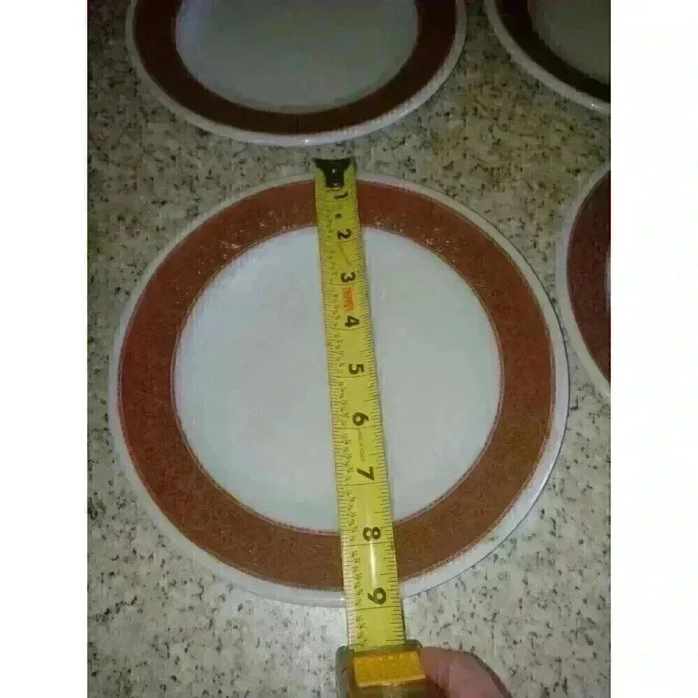 Vintage Pyrex Tableware By Corning Set Of 8 Salad Plates